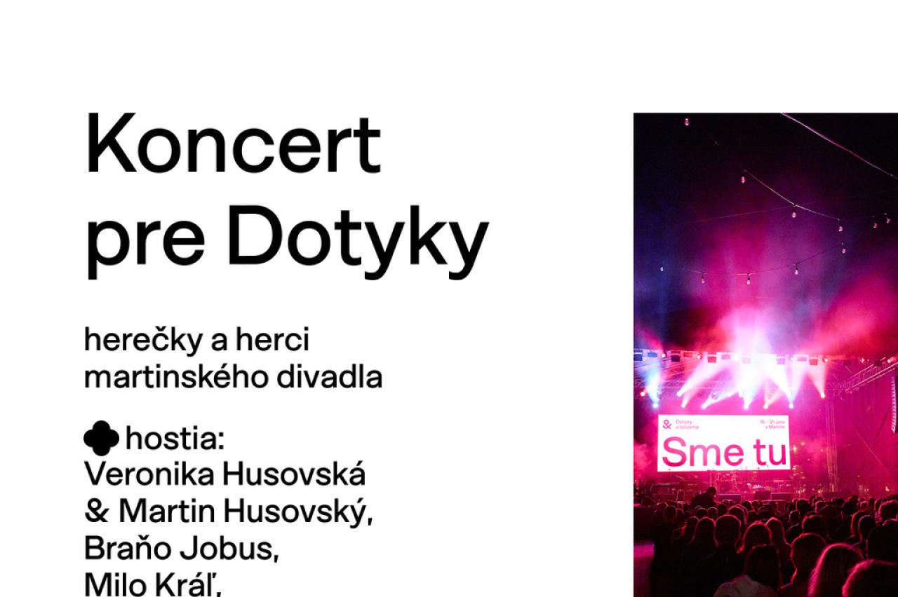 Koncert pre Dotyky