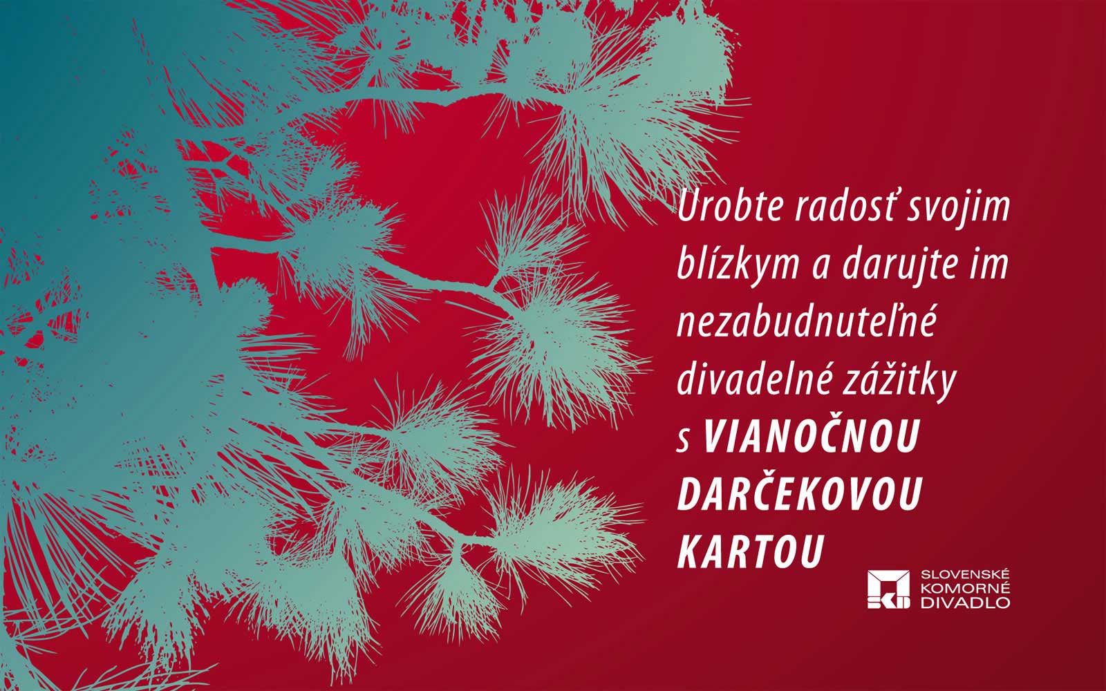 Vianočná darčeková karta - SKD Martin